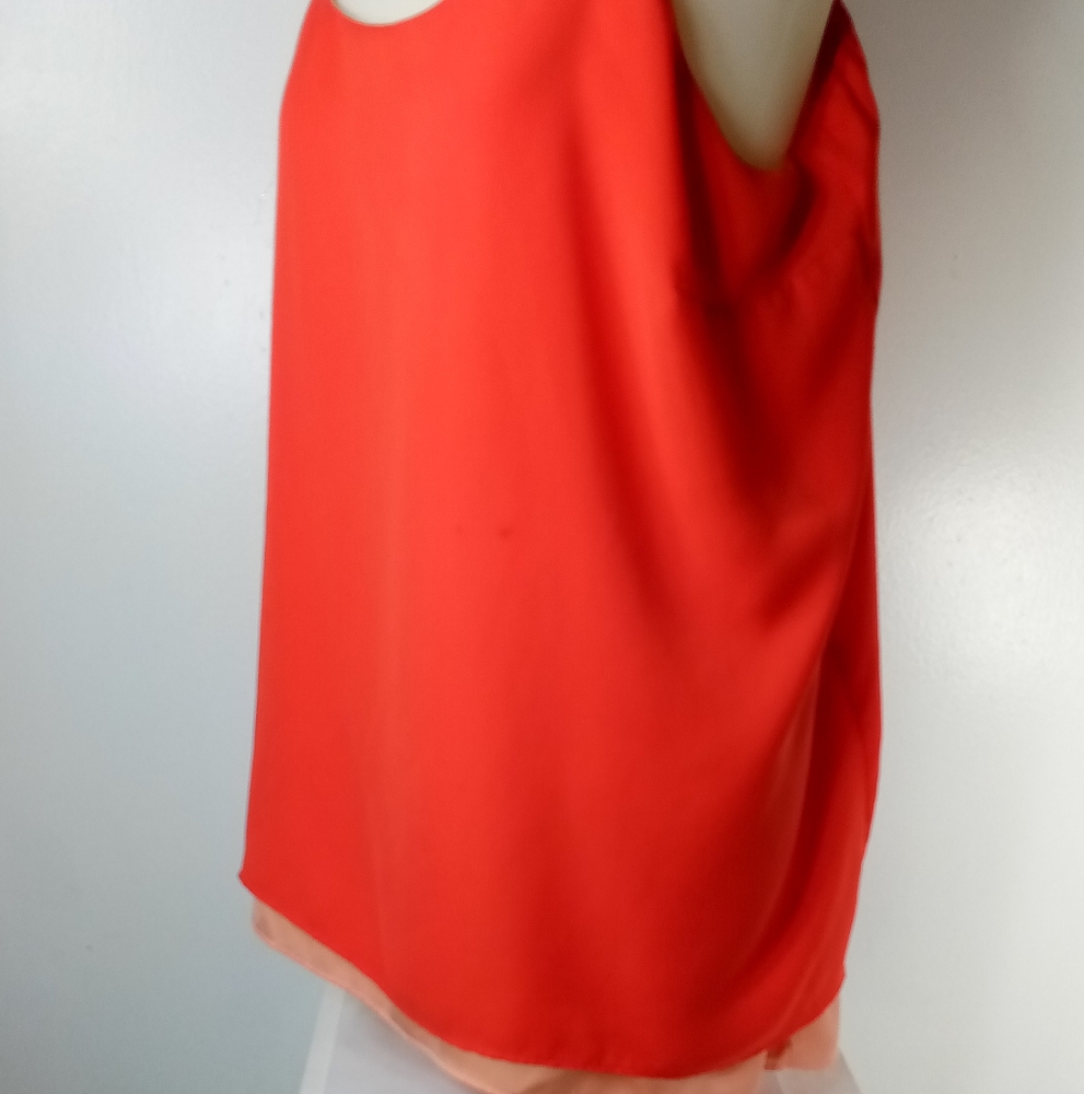 6th & Lane Coral Sleeveless Women's Top Sz 22 - Picture 6 of 11
